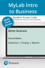 Image for NEW MyLab Intro to Business with Pearson eText -- Access Card -- for Better Business