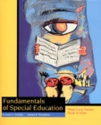 Image for Fundamentals of Special Education