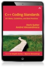 Image for C++ coding standards: 101 rules, guidelines, and best practices