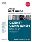 Image for CCENT/CCNA ICND1 640-822 Official Cert Guide