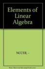 Image for Elements of Linear Algebra