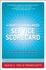 Image for A complete and balanced service scorecard: creating value through sustained performance improvement
