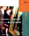 Image for Formulas and Functions With Microsoft Excel 2003