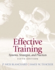 Image for Effective training  : systems, strategies and practices
