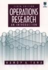 Image for Operations Research : An Introduction: United States Edition