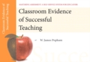 Image for Classroom Evidence of Successful Teaching, Mastering Assessment : A Self-Service System for Educators, Pamphlet 5