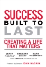 Image for Success built to last: creating a life that matters