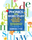 Image for Phonics and Word Study for the Teacher of Reading : Programmed for Self-Instruction