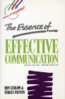 Image for Essence Effective Communication