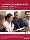 Image for Longman Preparation Series for the TOEIC Test: Listening and Reading Advanced +CD-ROM w/Audio w/o Answer Key