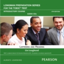 Image for Longman Preparation Series for the TOEIC Test : Listening and Reading Introduction AudioCD