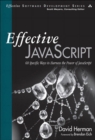 Image for Effective JavaScript: 68 Specific Ways to Harness the Power of JavaScript