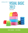 Image for Starting Out With Visual Basic 2012
