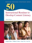 Image for 50 instructional routines to develop content literacy