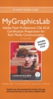 Image for MyLab Graphics ACA Prep Course FL CS6 Access Card with Pearson eText