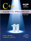 Image for C++ How to Program (Early Objects Version)