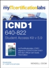 Image for CCENT/CCNA ICND1 (640-802) V5.9 MyITCertificationLab -- Access Card