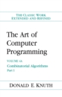 Image for Art of Computer Programming, Volume 4A: Combinatorial Algorithms, Part 1