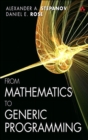 Image for From Mathematics to Generic Programming