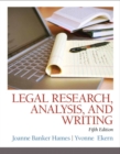 Image for Legal Research, Analysis, and Writing