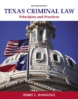 Image for Texas criminal law  : principles and practices