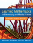 Image for Learning Mathematics in Elementary and Middle School