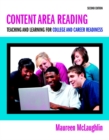 Image for Content Area Reading : Teaching and Learning for College and Career Readiness, Loose-Leaf Version