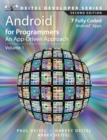 Image for Android for programmers: an App-driven approach