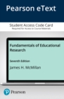 Image for Fundamentals of Educational Research -- Enhanced Pearson eText