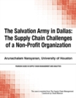 Image for Salvation Army in Dallas, The:  The Supply Chain Challenges of a Non-Profit Organization
