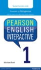 Image for Pearson English Interactive 1 (Access Code Card)