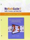 Image for MyMathGuide : Notes, Practice, and Video Path for Developmental Mathematics