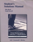 Image for Student&#39;s solutions manual for finite mathematics and calculus with applications