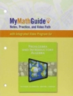 Image for MyMathGuide : Notes, Practice, and Video Path for Prealgebra and Introductory Algebra