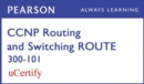 Image for CCNP Routing and Switching ROUTE 300-101 Pearson uCertify Course Student Access Card