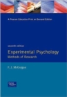 Image for Experimental Psychology Methods of Research