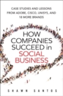 Image for How companies succeed in social business: case studies and lessons from Adobe, Cisco, Unisys, and 18 more brands