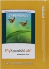 Image for MyLab Spanish with Pearson eText -- Access Card -- for !Arriba! : comunicacion y cultura, 2015 Release (Multi-semester)
