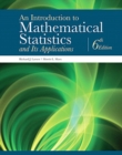Image for An introduction to mathematical statistics and its applications