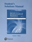 Image for Student Solutions Manual for Introduction to Mathematical Statistics and Its Applications, An
