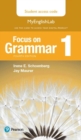 Image for Focus on Grammar 1 MyLab English Access Code Card