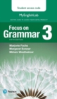 Image for Focus on Grammar 3 MyLab English Access Code Card
