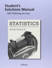 Image for Student solutions manual for Statistics, fifth edition