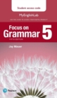 Image for Focus on Grammar 5 MyLab English Access Code Card