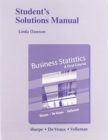 Image for Student solutions manual for Business statistics, a first course, third edition
