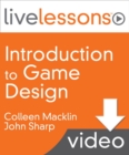 Image for Introduction to Game Design LiveLessons Access Code Card