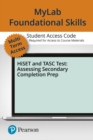 Image for MyLab Foundational Skills without Pearson eText for HiSET and TASC Prep--Standalone Access Card--6 months