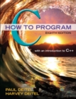 Image for C How to Program Plus MyLab Programming with Pearson eText -- Access Card Package