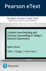 Image for Content Area Reading and Literacy : Succeeding in Today&#39;s Diverse Classrooms -- Pearson eText
