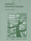 Image for Student's solutions manual for College algebra, twelfth edition